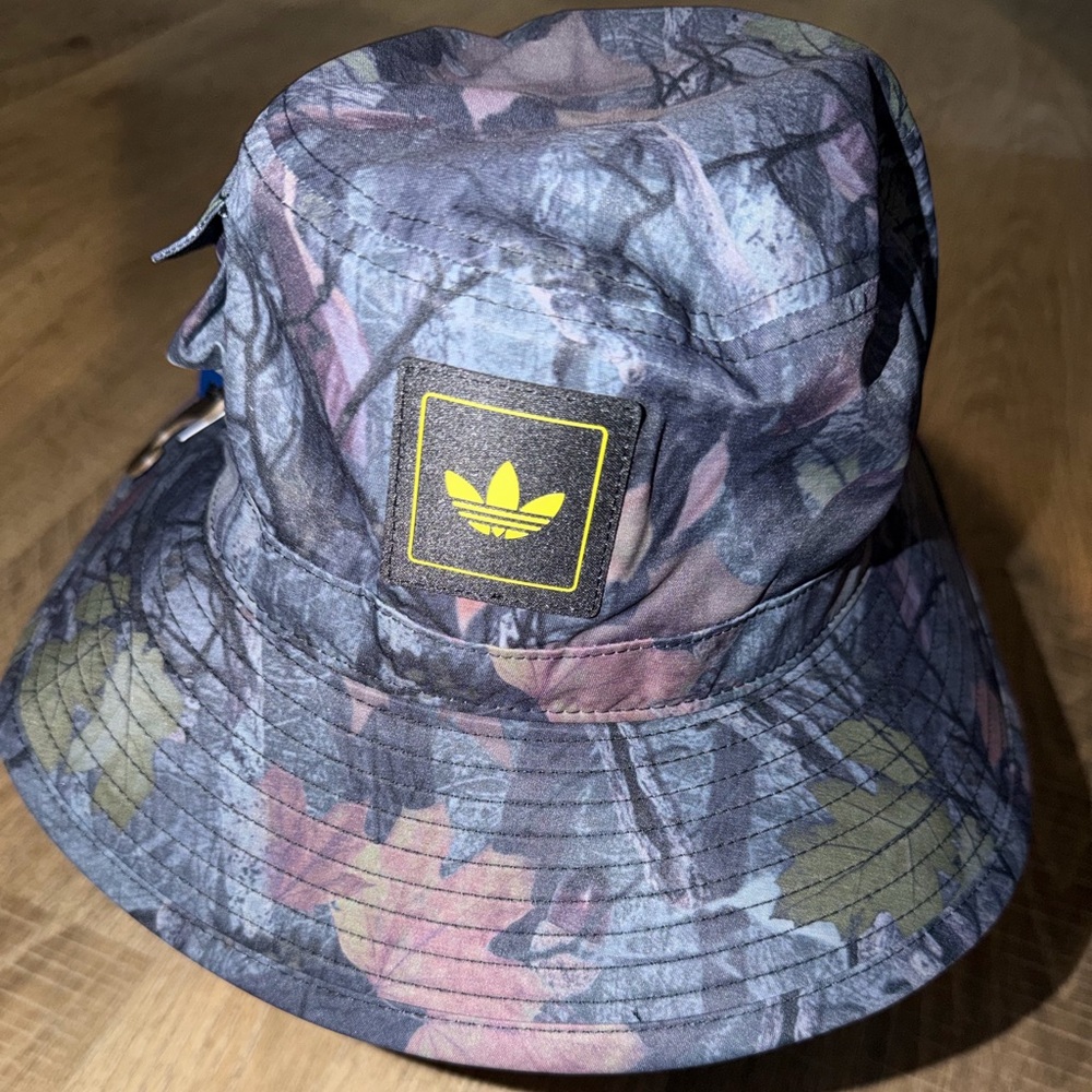 Adidas Multicolor Camo Bucket Hat